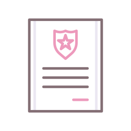 Legal document icon