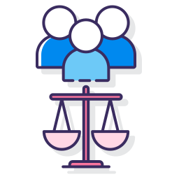sistema legal icono