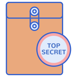 fichier secret Icône