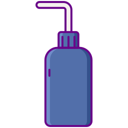 Wash bottle icon