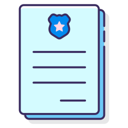 Legal document icon