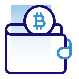 bitcoin brieftasche icon