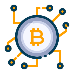 logotipo bitcoin Ícone