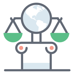 justiça Ícone