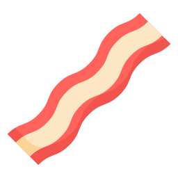 bacon Icône