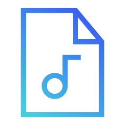 Audio file icon