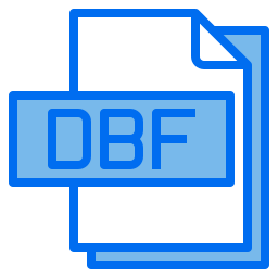 fichier dbf Icône