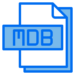 archivo mdb icono