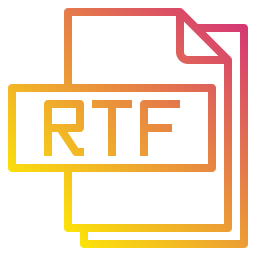 rtf 파일 icon