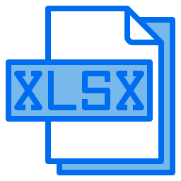 formato xlsx icona