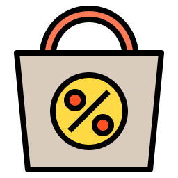 Shopping bag icon