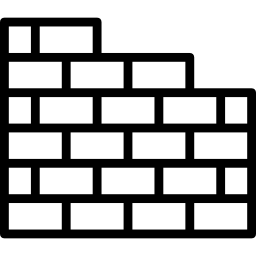 Кирпичная стена иконка