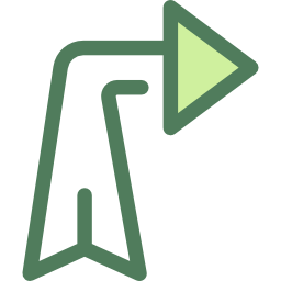 Diagonal arrow icon