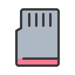 Mini sd card icon