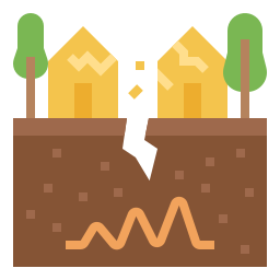 Землетрясение иконка