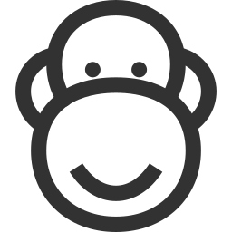 Шимпанзе иконка