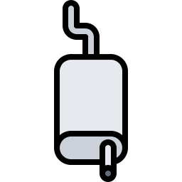 tubo di scarico icona