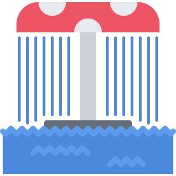 Mushroom shower icon