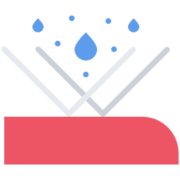 Rain repellent icon