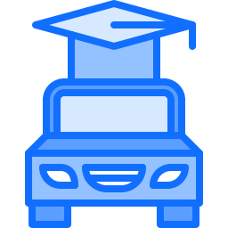 Driving school icon