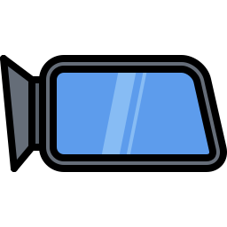 espejo retrovisor icono
