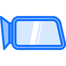 espejo retrovisor icono