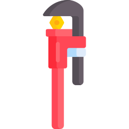 llave de tubo icono