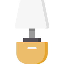 lámpara icono