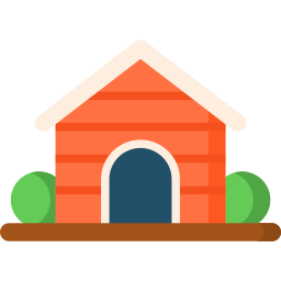 Dog house icon