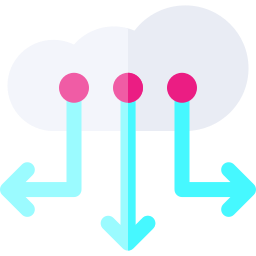 téléchargement cloud Icône