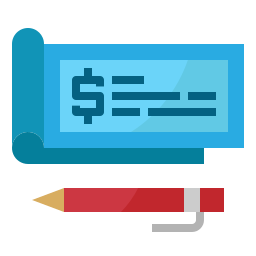 Cheque icon