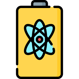 Atomic energy icon