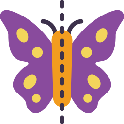 mariposa icono