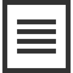 Text lines icon