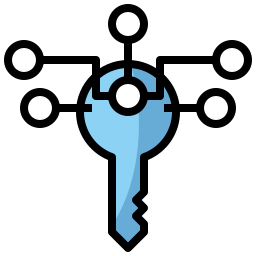 clave digital icono