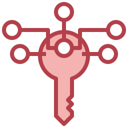 clave digital icono