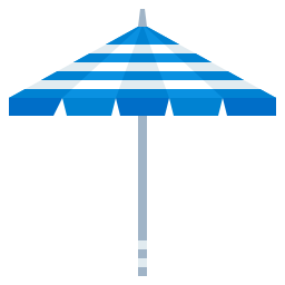 пляжный зонтик иконка