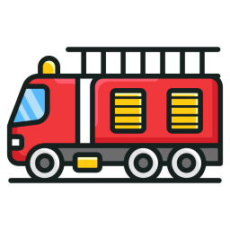 coche de bombero icono