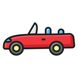 cabrio auto icon