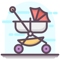 kinderwagen icon