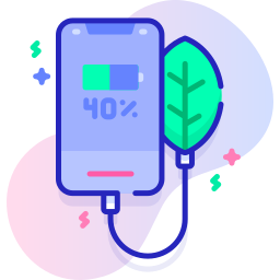 mise en charge Icône