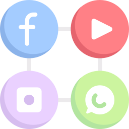 réseau social Icône