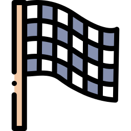 bandiera finale icona