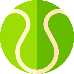 Tennis ball icon