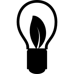 eco-verlichting icoon