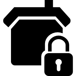 seguridad de casa icono