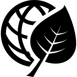 행성 그리드와 잎 icon