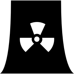 planta nuclear Ícone