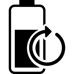 Ökologische batterie icon
