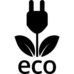 fonte de energia ecológica Ícone